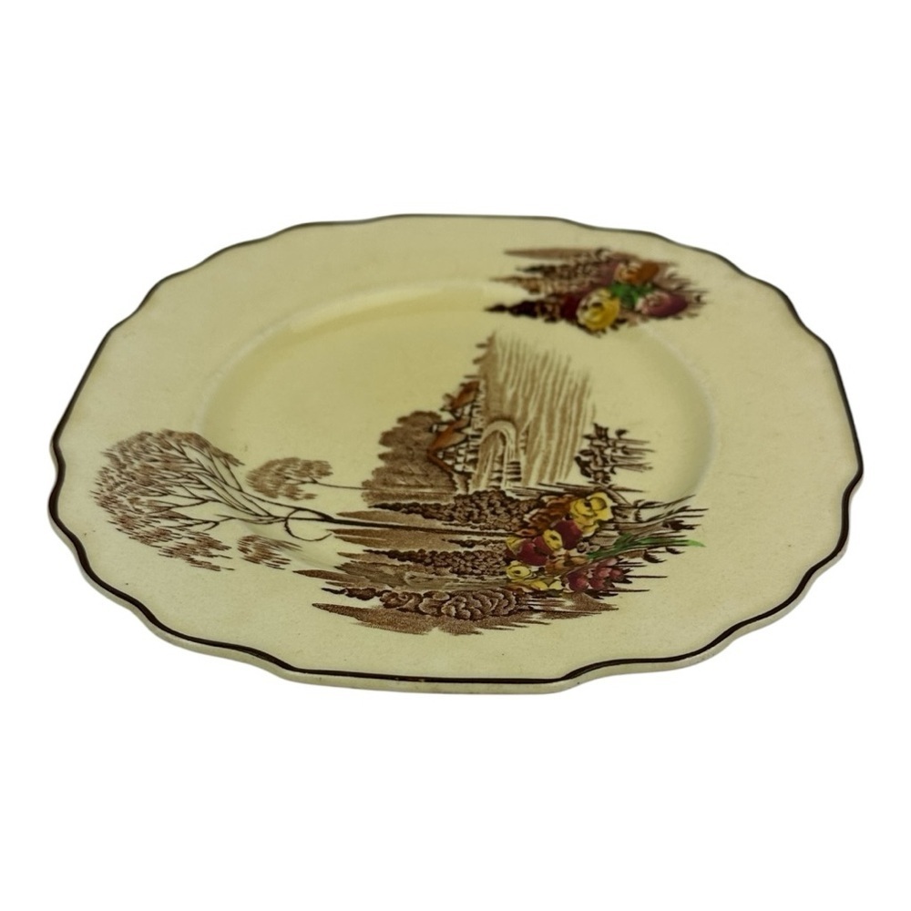 Vintage Myott & Sons Homeland Square Luncheon Plate - Picture 6 of 8